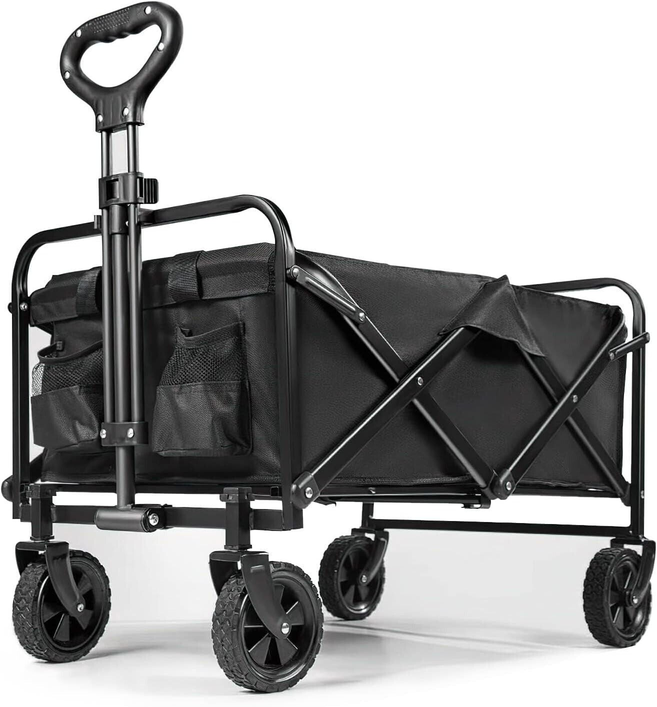 Heavy Duty Foldable Camping Outdoor Garden Trolley Cart Wagon Truck Wheelbarrow