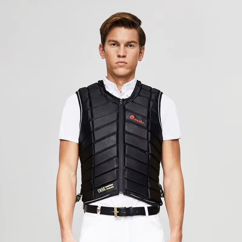 Protective Vest Thickened Equestrian Armor Equestrian Riding Safety Body Protector Horse Riding Vest Equestrian Body