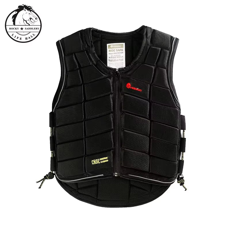 Protective Vest Thickened Equestrian Armor Equestrian Riding Safety Body Protector Horse Riding Vest Equestrian Body