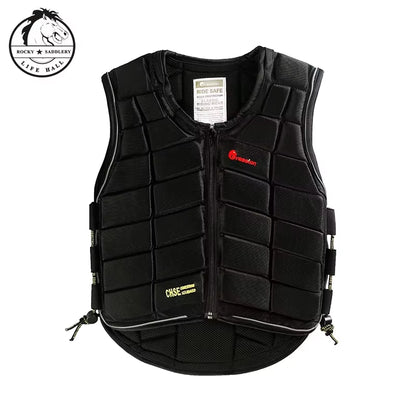 Protective Vest Thickened Equestrian Armor Equestrian Riding Safety Body Protector Horse Riding Vest Equestrian Body