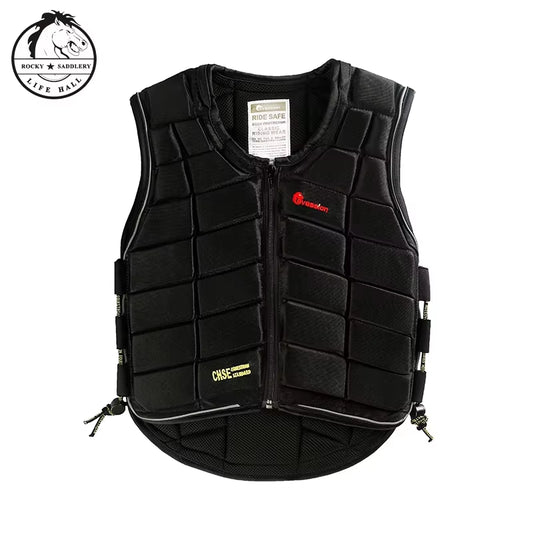 Protective Vest Thickened Equestrian Armor Equestrian Riding Safety Body Protector Horse Riding Vest Equestrian Body