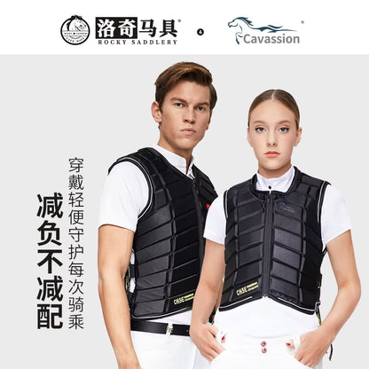 Protective Vest Thickened Equestrian Armor Equestrian Riding Safety Body Protector Horse Riding Vest Equestrian Body