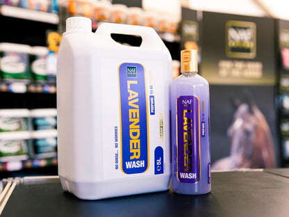 Lavender Wash 500Ml – No-Rinse Refreshing Wash for Horses – Gently Cleans & Soothes after Exercise – with Natural Lavender Oil