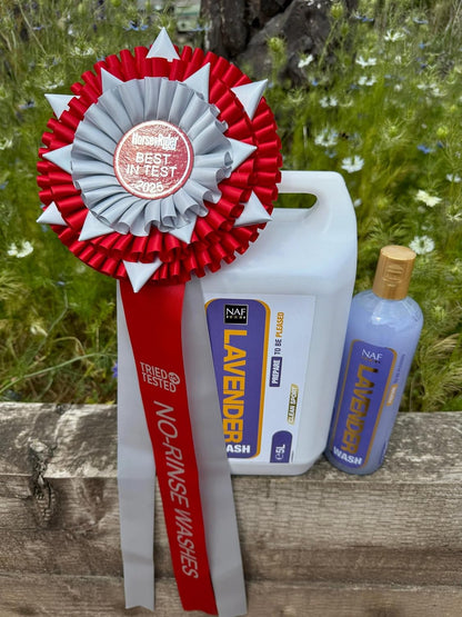 Lavender Wash 500Ml – No-Rinse Refreshing Wash for Horses – Gently Cleans & Soothes after Exercise – with Natural Lavender Oil