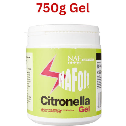 NAF off Citronella Refill Spray 2.5L & Gel 750G for Fleas & Ticks Long Lasting