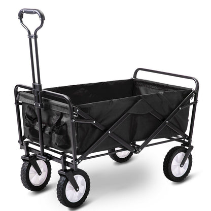 Heavy Duty Foldable Camping Outdoor Garden Trolley Cart Wagon Truck Wheelbarrow